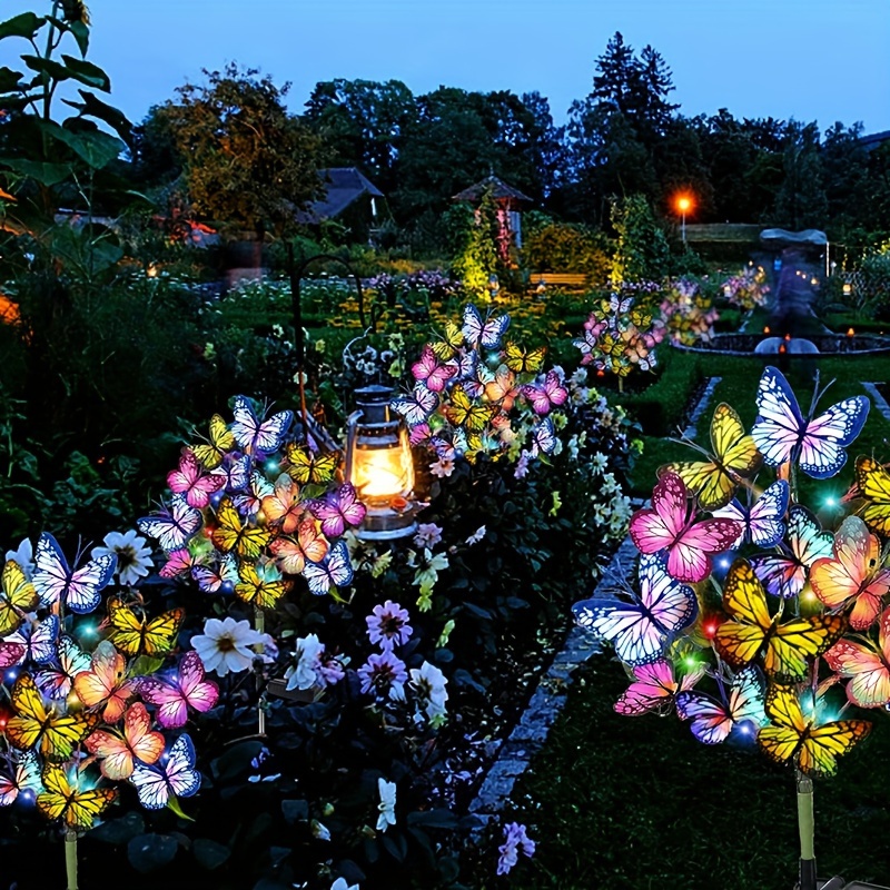 Outdoor Lighting Effects - Solarny LED Motyl Lampki Ogrodowe Wodoodporne
