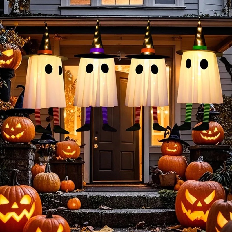 Outdoor Lighting Effects - Wiszące dekoracje na Halloween w kształcie