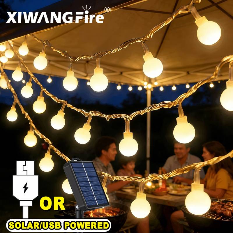 Lampki solarne/USB/bateryjne,  – Outdoor Lighting And Landscape recenzja i cena