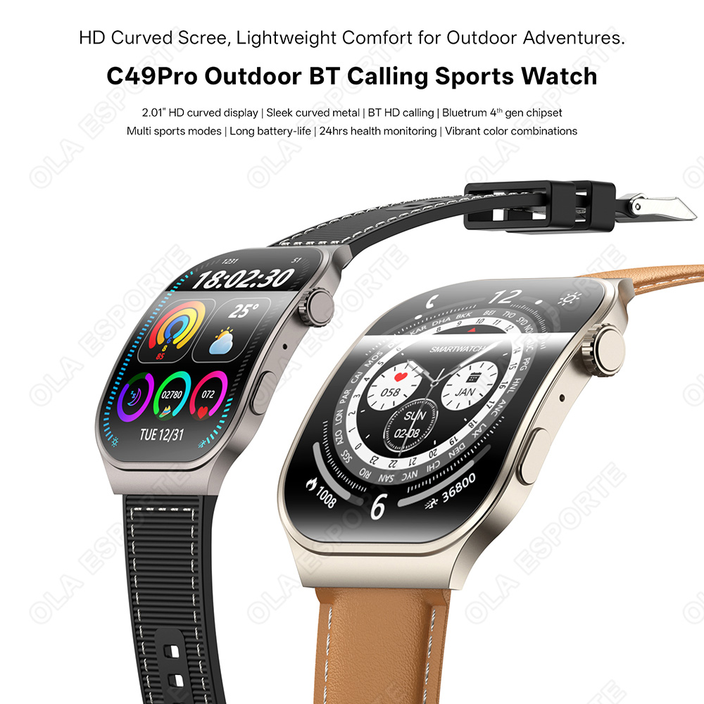 Nowy Smartwatch z Zakrzywionym – Outdoor Lighting Track recenzja i cena