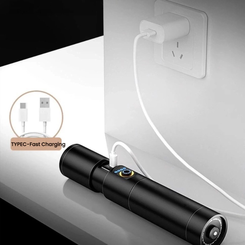 Mocna latarka LED z ładowaniem – Outdoor Lighting Waterproof recenzja i cena