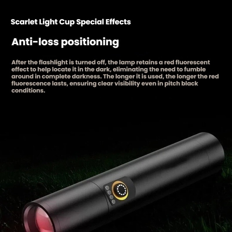 Mocna latarka LED z ładowaniem – Outdoor Lighting Waterproof recenzja i cena