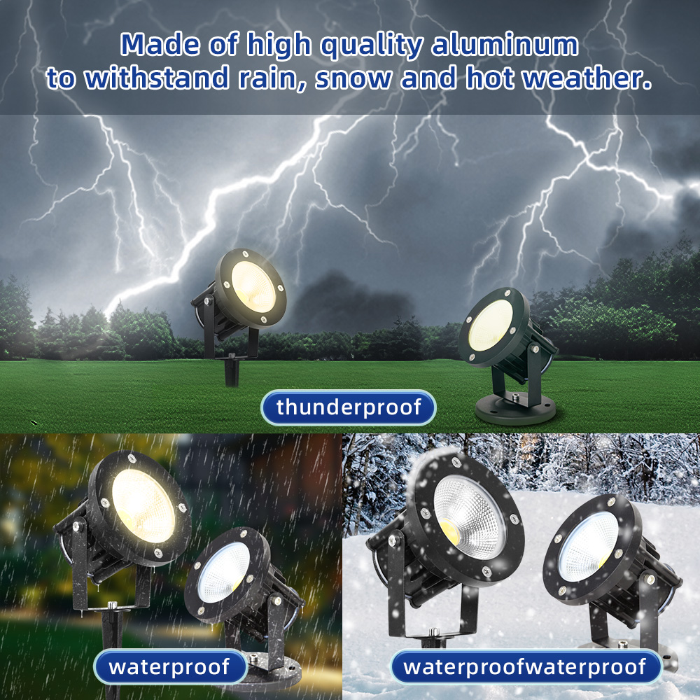 Oświetlenie ogrodowe LED GU10, – Outdoor Lighting Effects recenzja i cena