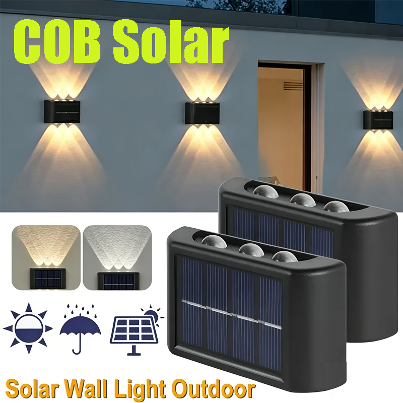 Zewnętrzna lampa solarna COB,  – Outdoor Lighting And Landscape recenzja i cena