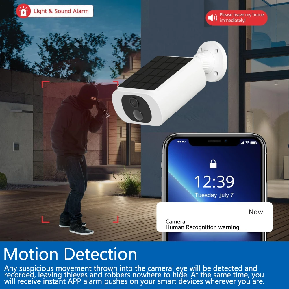 Kamera solarna 5MP Tuya Smartl – Outdoor Lighting Wireless recenzja i cena