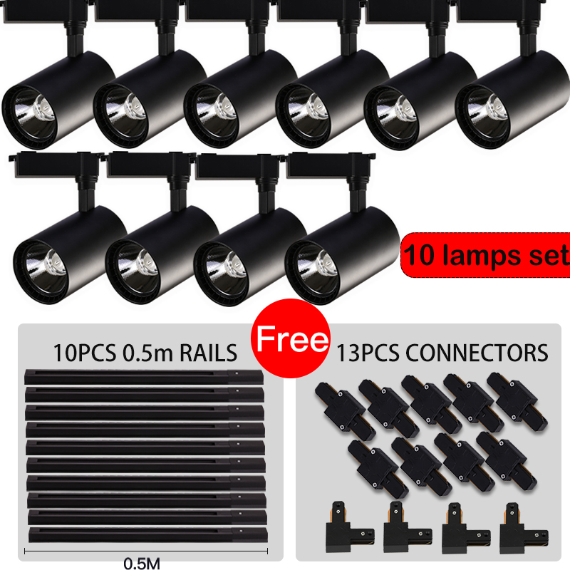 Lampa szynowa 50W, mocna lampa – Outdoor Lighting Track recenzja i cena